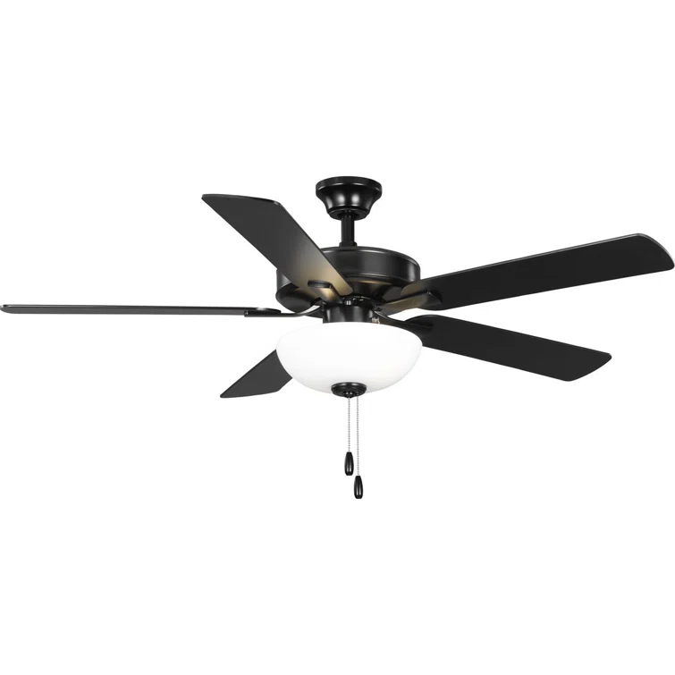 Airpro 52 In. 5-Blade AC Motor Transitional Ceiling Fan With Light