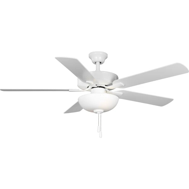 Airpro 52 In. 5-Blade AC Motor Transitional Ceiling Fan With Light