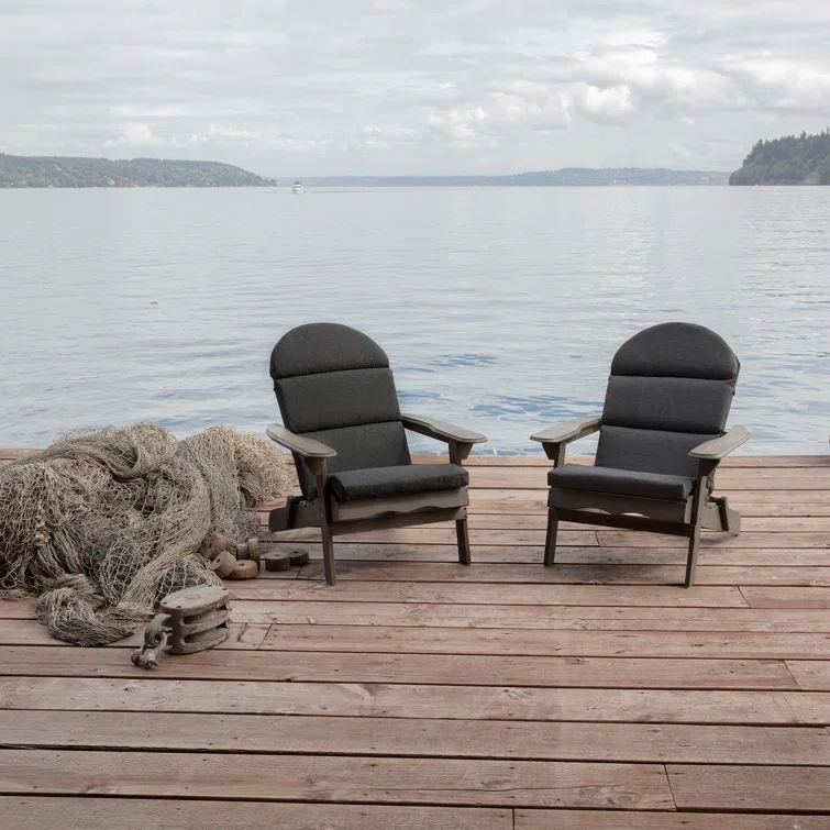 Arden Selections Oceantex Outdoor Adirondack Chair 2.5" Cushion