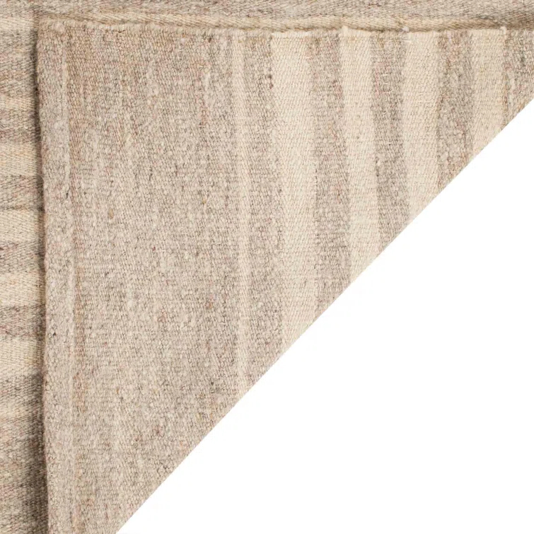Dune Stripe 6' x 9' Wool Handmade Flat Woven Rug