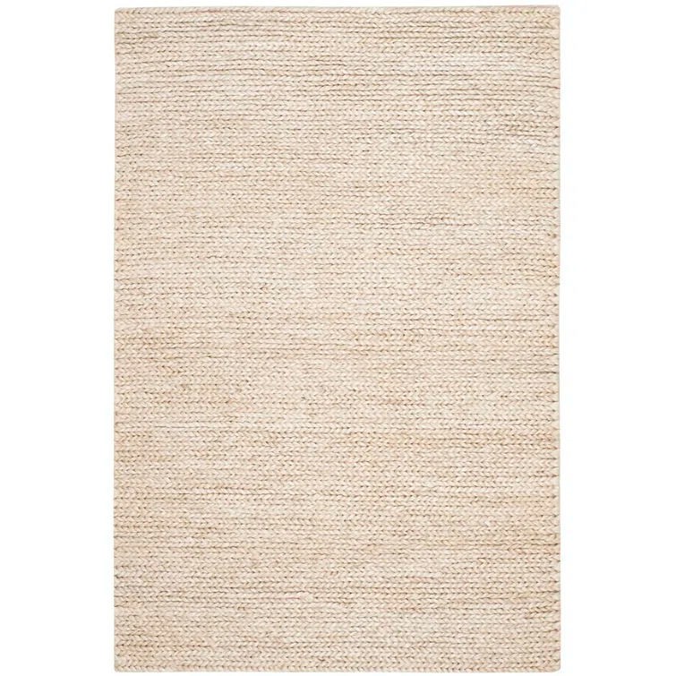 Birch Hand-Knotted 10' x 14' Rectangular Cotton Area Rug