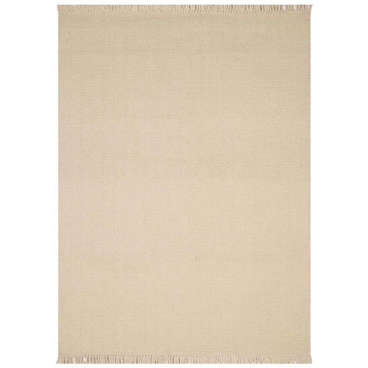 Handmade Tufted Wool Stripe Rectangular 6' x 9' Rug