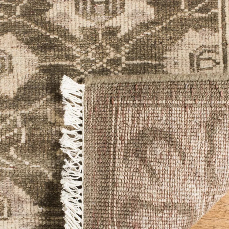 Oushak Hand Knotted Wool Oriental Rug