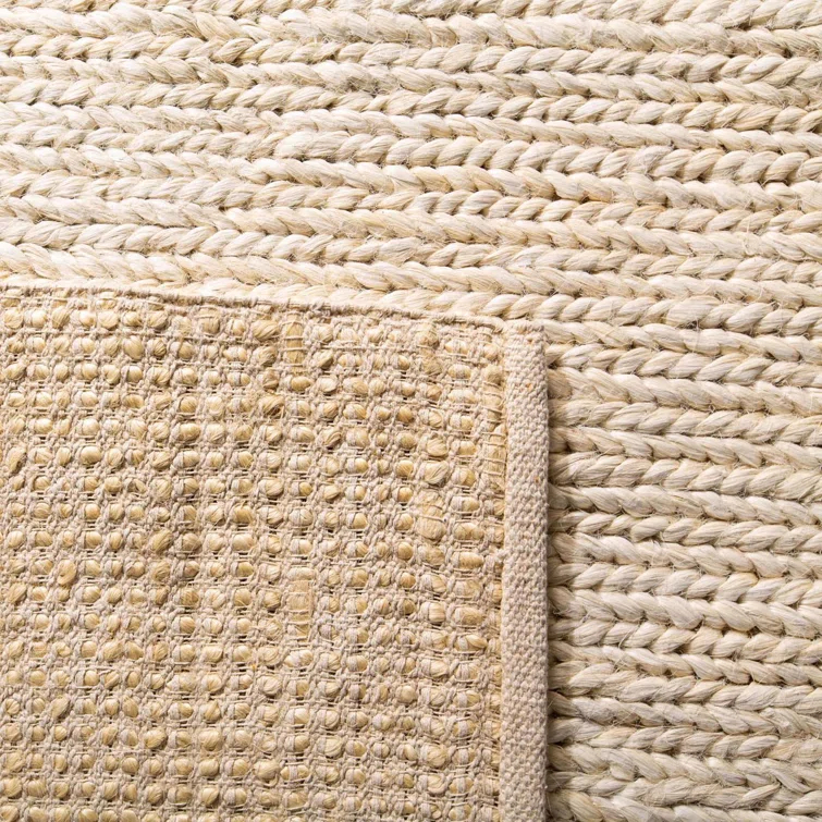 Birch Hand-Knotted 10' x 14' Rectangular Cotton Area Rug