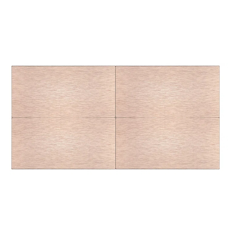 Metal Peel and Stick Subway Tile