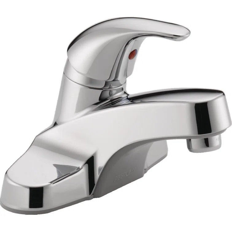 Core Centerset Bathroom Faucet, 2-handle Bathroom Sink Faucet