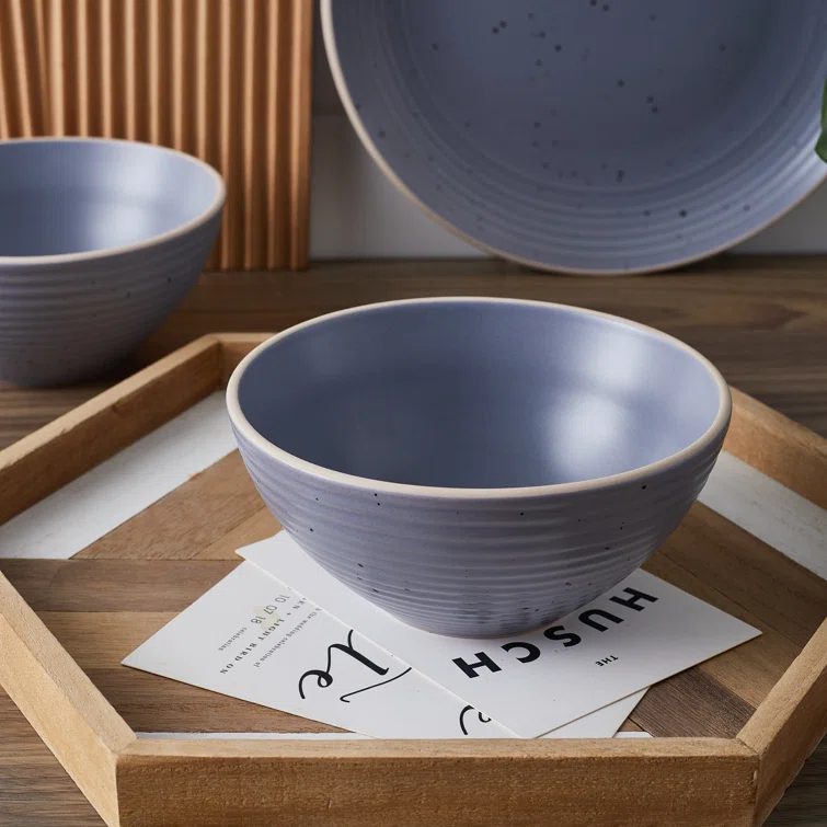 Stone Lain Lauren 16-Piece Dinnerware Set Stoneware