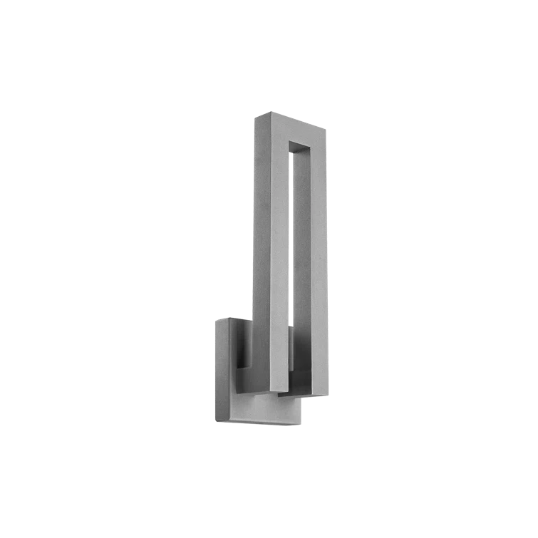 Forq 2 Light Novelty Outdoor Aluminum Wall Light
