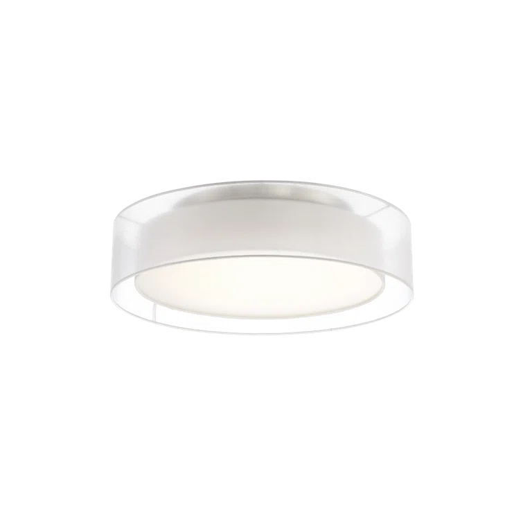 Modern Forms Metropolis Fabric LED Flush Mount