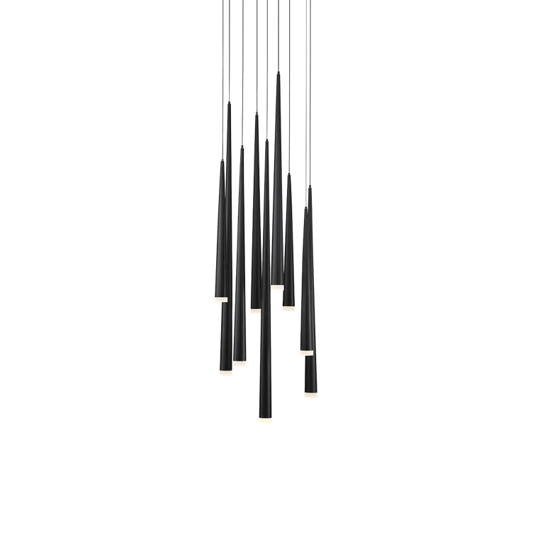 Cascade 9 - Light LED Cluster Pendant