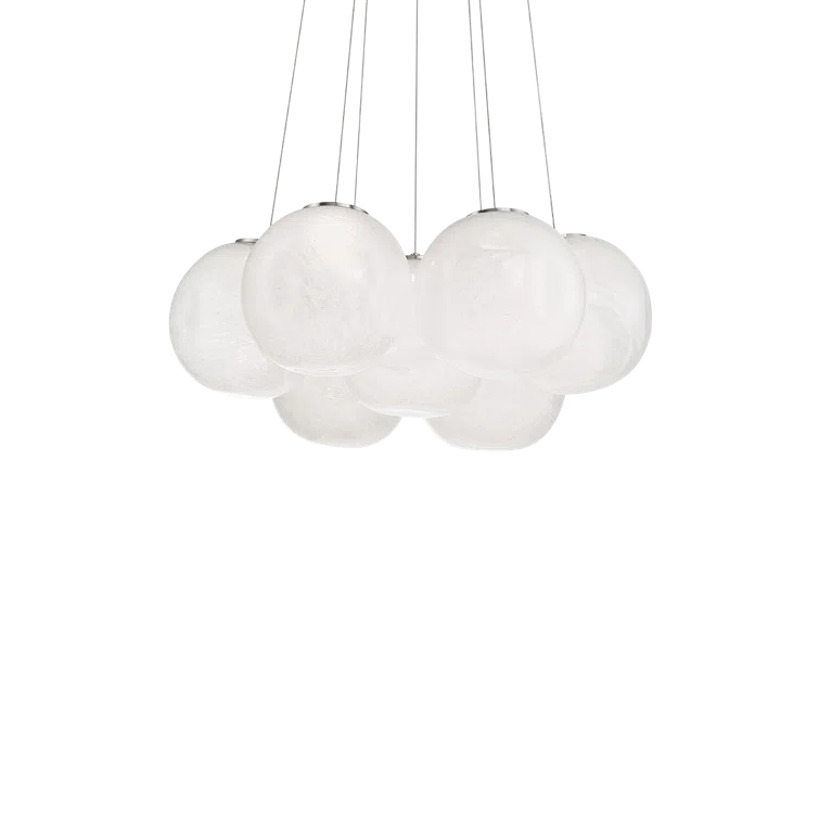 Cosmic 7 - Light Dimmable Globe Chandelier