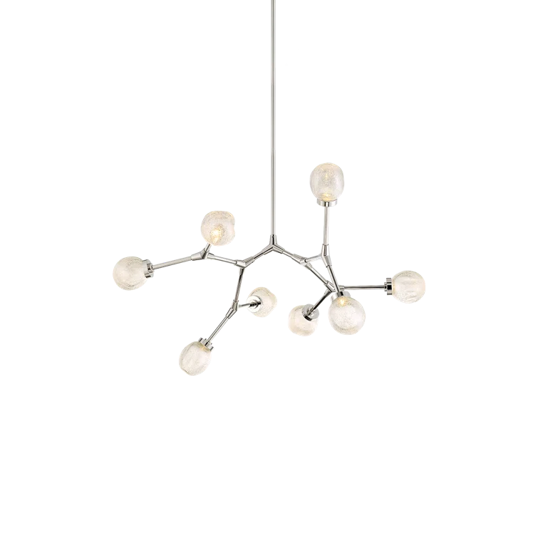 Modern Forms Catalyst 8 - Light Dimmable LED Sputnik Modern Linear Chandelier