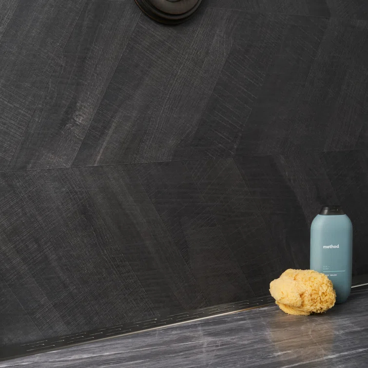 Chevron 24 in. x 48 in. Matte Porcelain Floor and Wall Tile (15.49 Sq. Ft. / Case)