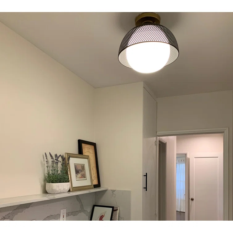 Bacco Single Light Flush Mount