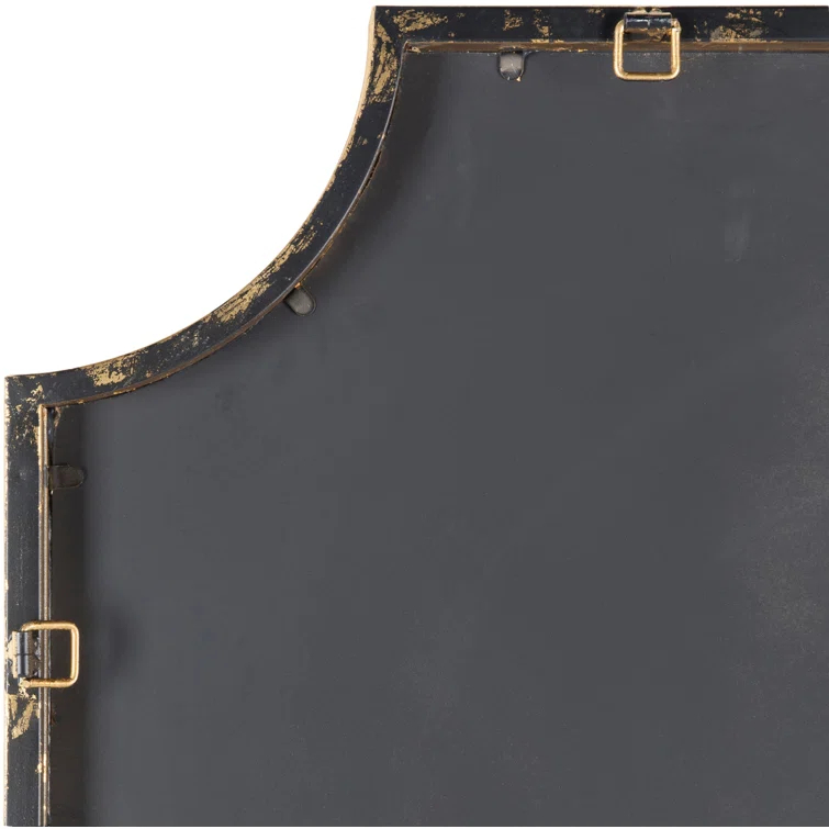 Surya Joslyn 75 X 40 inch Gold Leaf Mirror, Full Length/Oversized