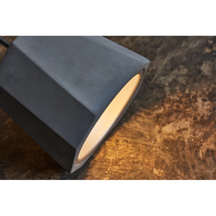 Williamson 1 - Light Concrete Gray Single Pendant