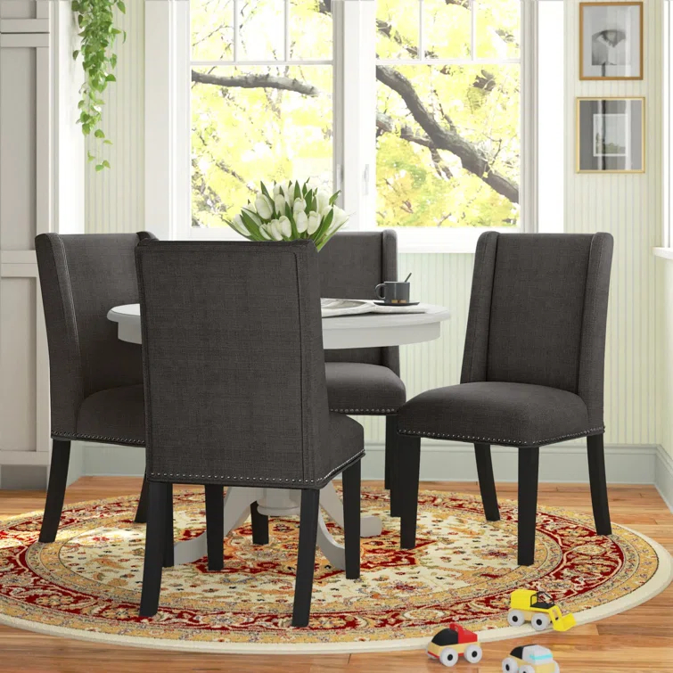 Baron Fabric Slipper Dining Chair by Modway