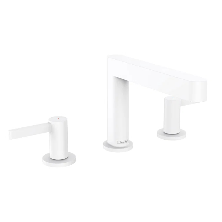 hansgrohe Finoris Widespread Faucet 110 with Pop-up Drain, 1.2 GPM
