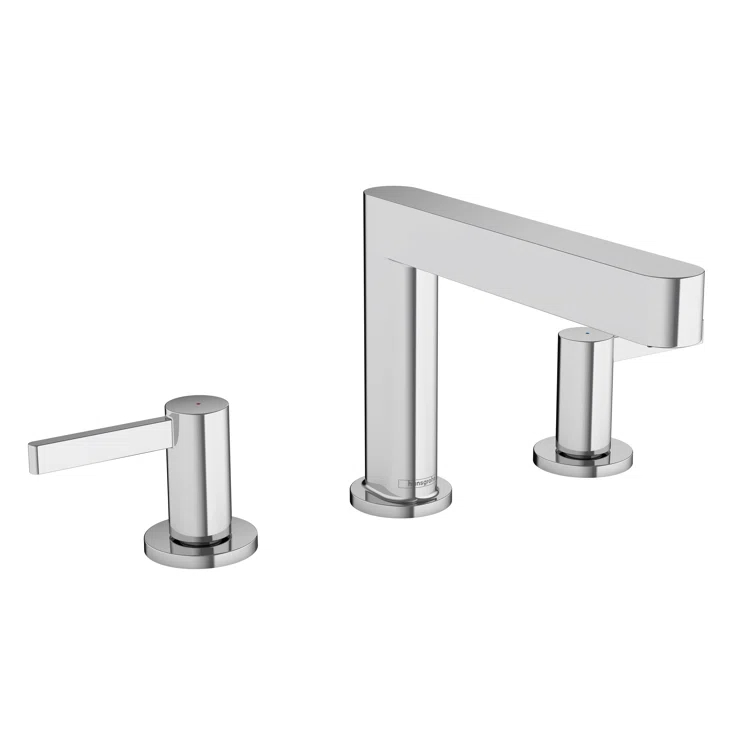 hansgrohe Finoris Widespread Faucet 110 with Pop-up Drain, 1.2 GPM