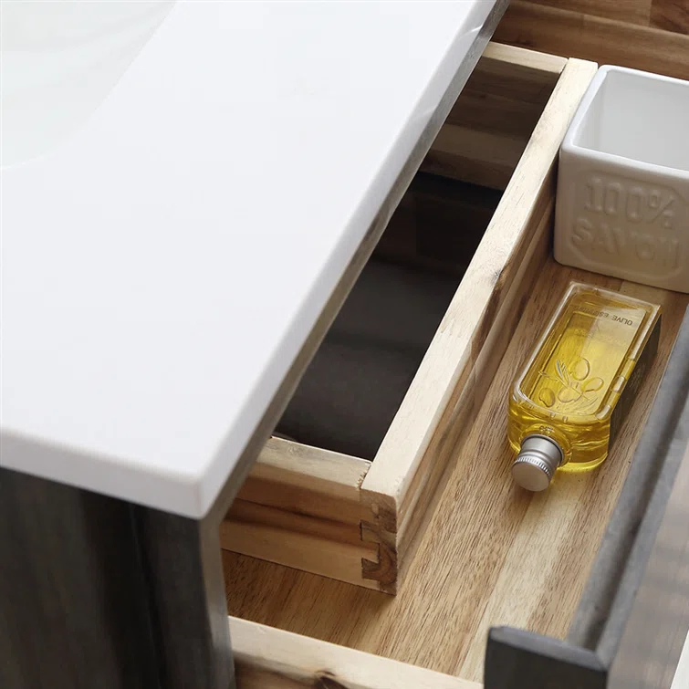 Fresca Formosa 35" Free-Standing Open Bottom Single Bathroom Vanity Base Only