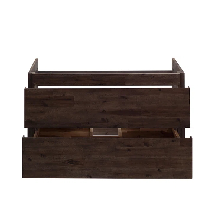 Fresca Formosa 70" Wall Mount Floating Double Sink Bathroom Vanity Base Only - Top and Sink Not Included