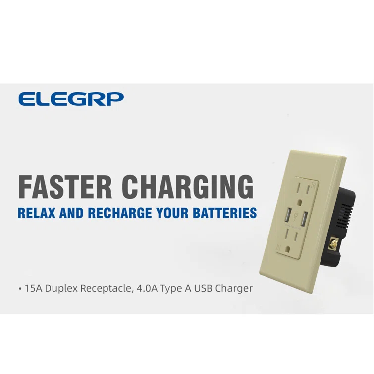 15 Tamper Resistant Duplex Outlet