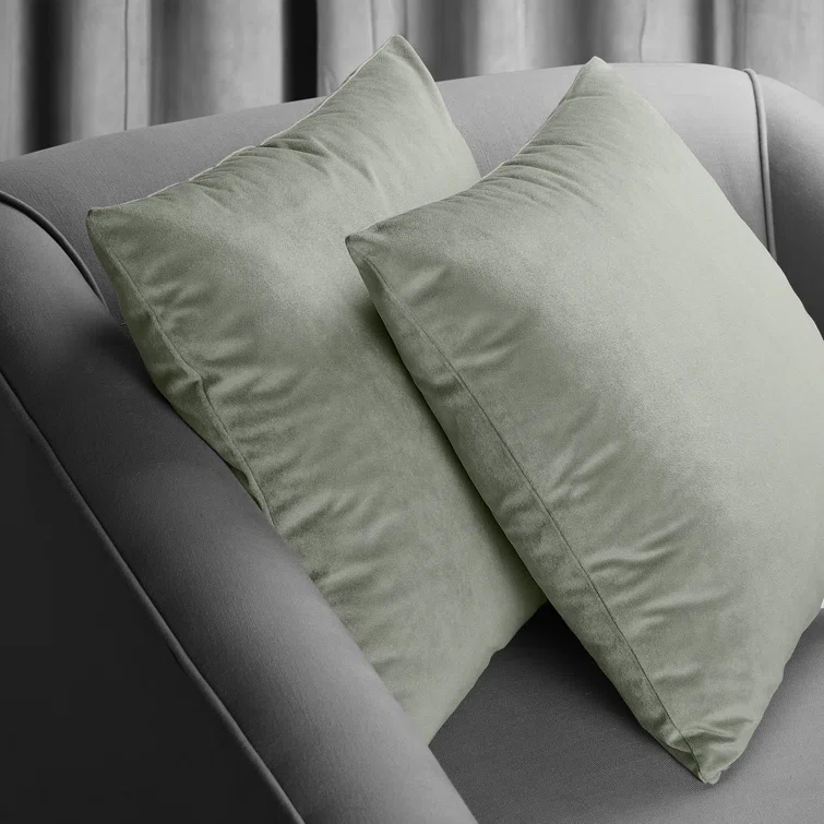 Signature Velvet Throw Pillow Covers - Decorative Pillow Covers