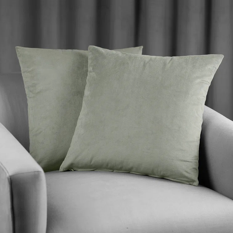 Signature Velvet Throw Pillow Covers - Decorative Pillow Covers