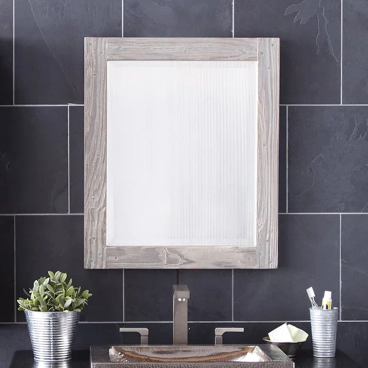 Americana Cottage/Country Beveled Bathroom/Vanity Mirror