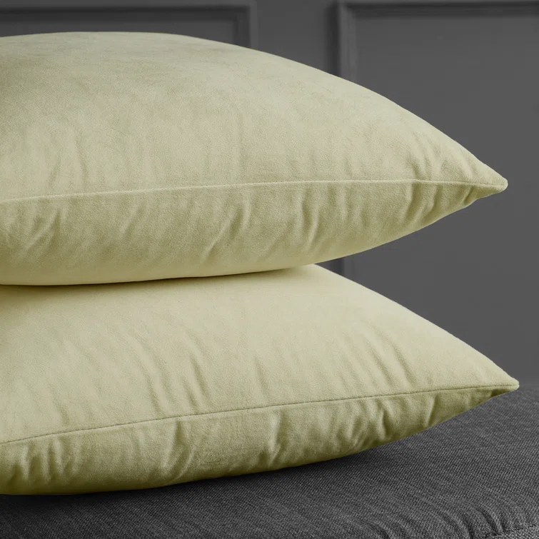 Signature Velvet Throw Pillow Covers - Decorative Pillow Covers