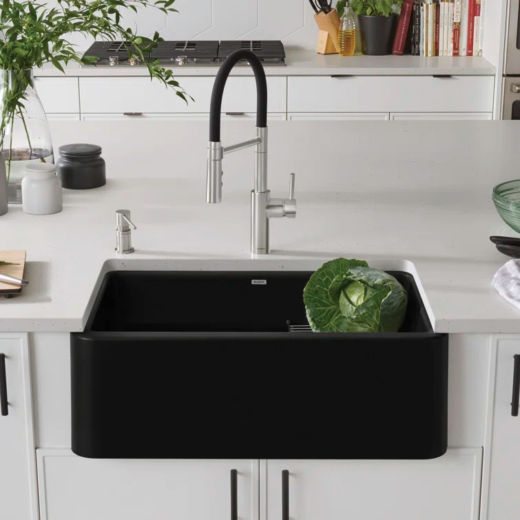 Ikon SILGRANIT 30" L x 19" W Farmhouse Sink