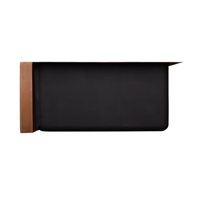 33" Kiana Curved Apron Copper Farmhouse Sink