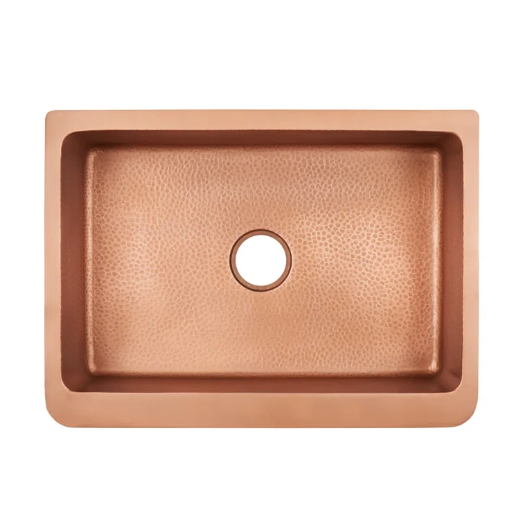 30" Raina Copper Farmhouse Sink