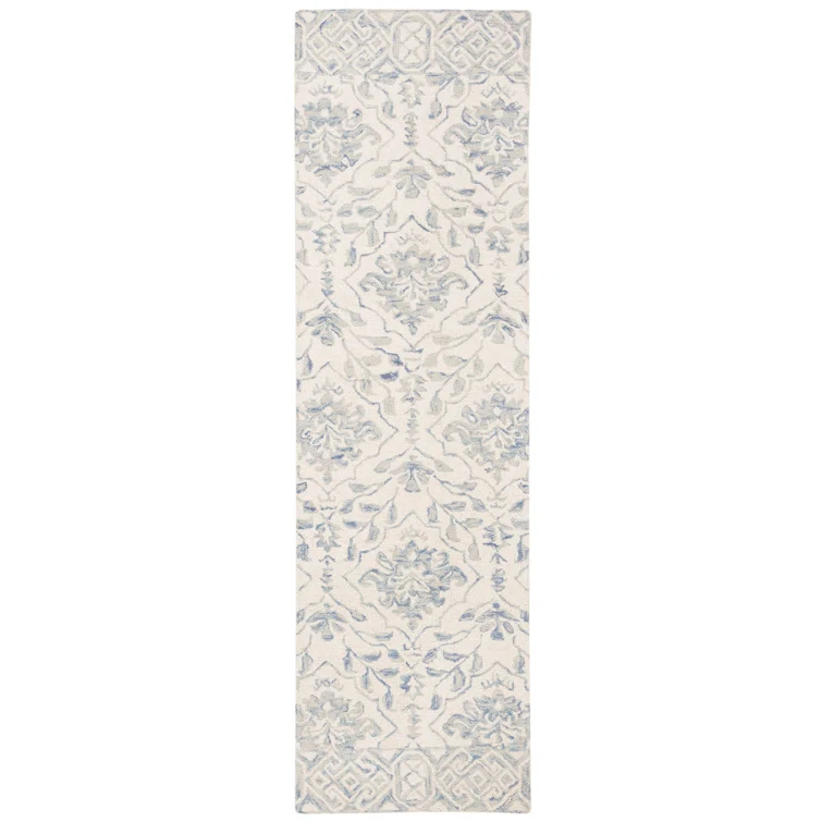 Pimentel Hand Tufted Wool Floral Rug