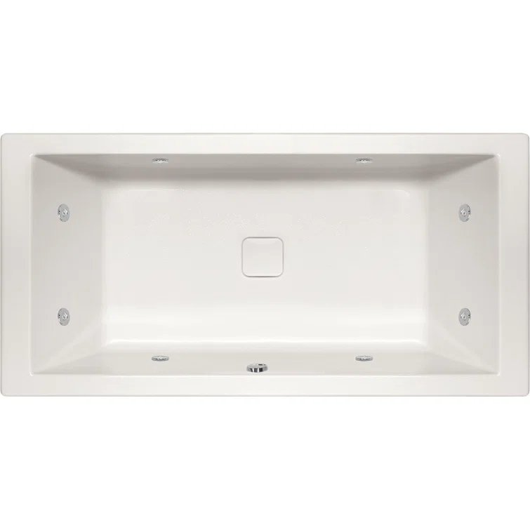 Versailles 72'' x 36'' Drop-In Acrylic Bathtub