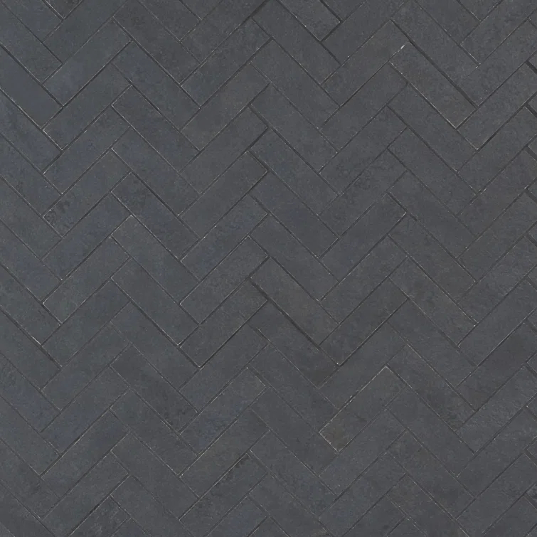 Mantis 10.03 in. x 10.62 in. Herringbone Matte Porcelain Floor & Wall Mosaic Tile (0.75 Sq.Ft./Each)