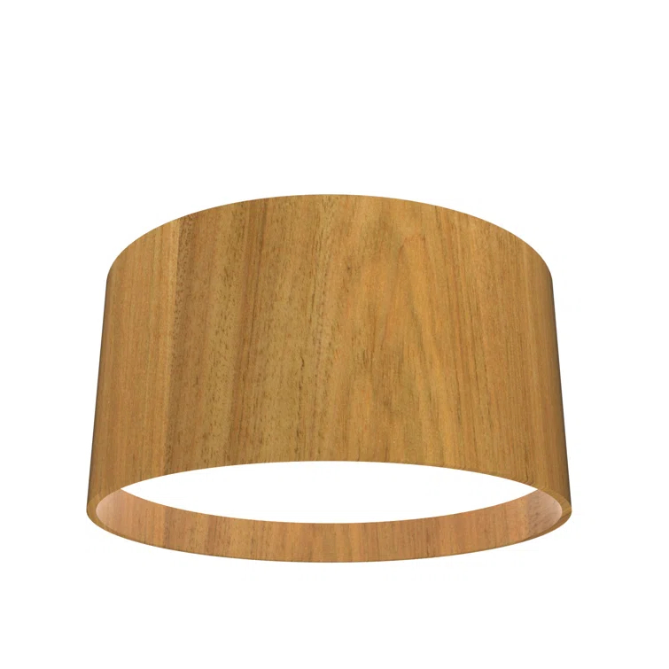 Blonde Freijo 31.2'' LED Flush Mount Ceiling Light