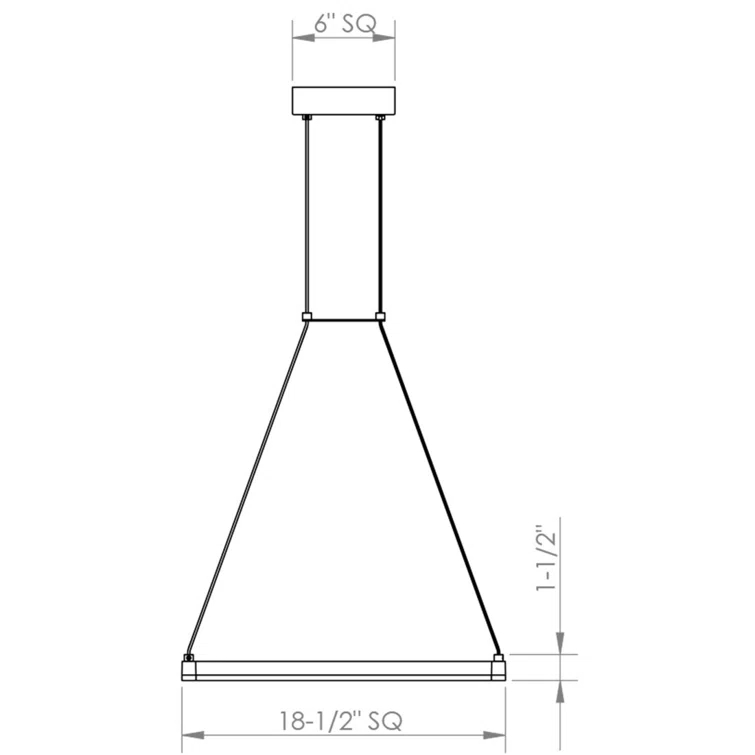 Stix 1 - Light LED Unique/Statement Pendant