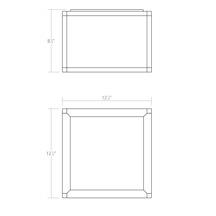 Cubix LED Flush Mount