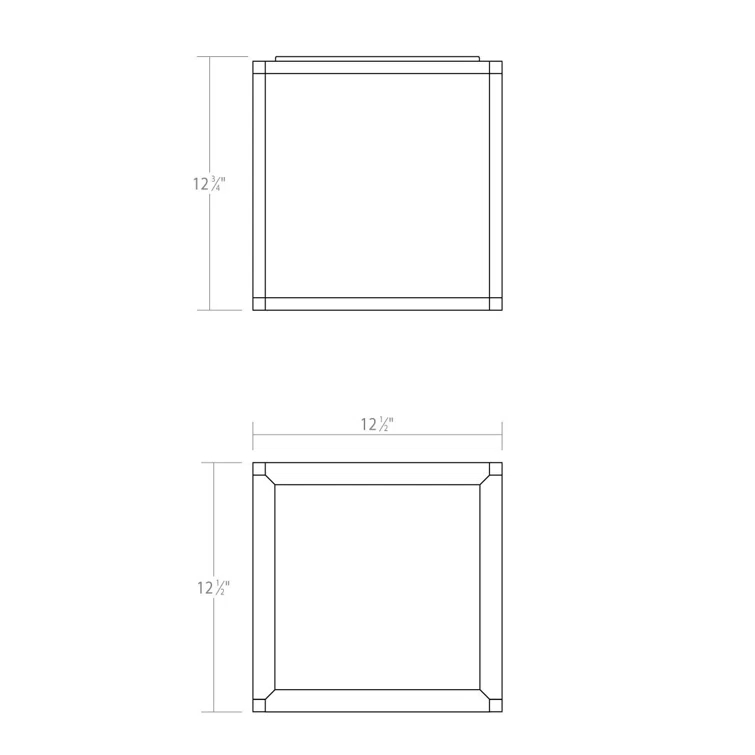 Cubix LED Flush Mount