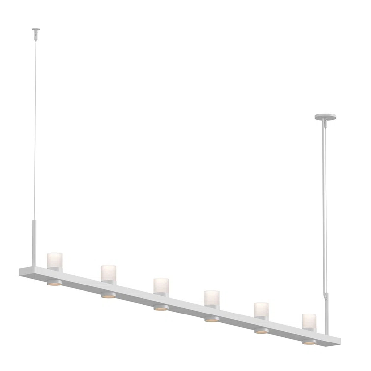 Intervals® 6 - Light LED Kitchen Island Pendant