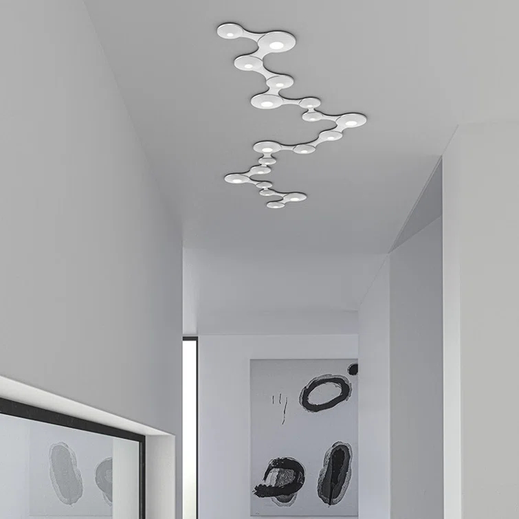 Coral Surface Acrylic LED Flush Mount