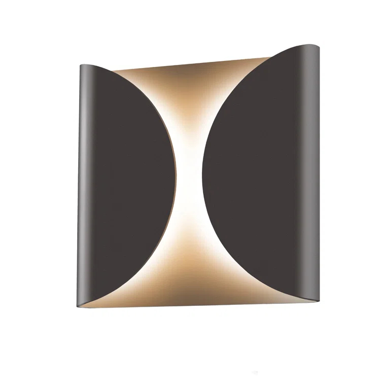 Folds Aluminum LED Wall Light