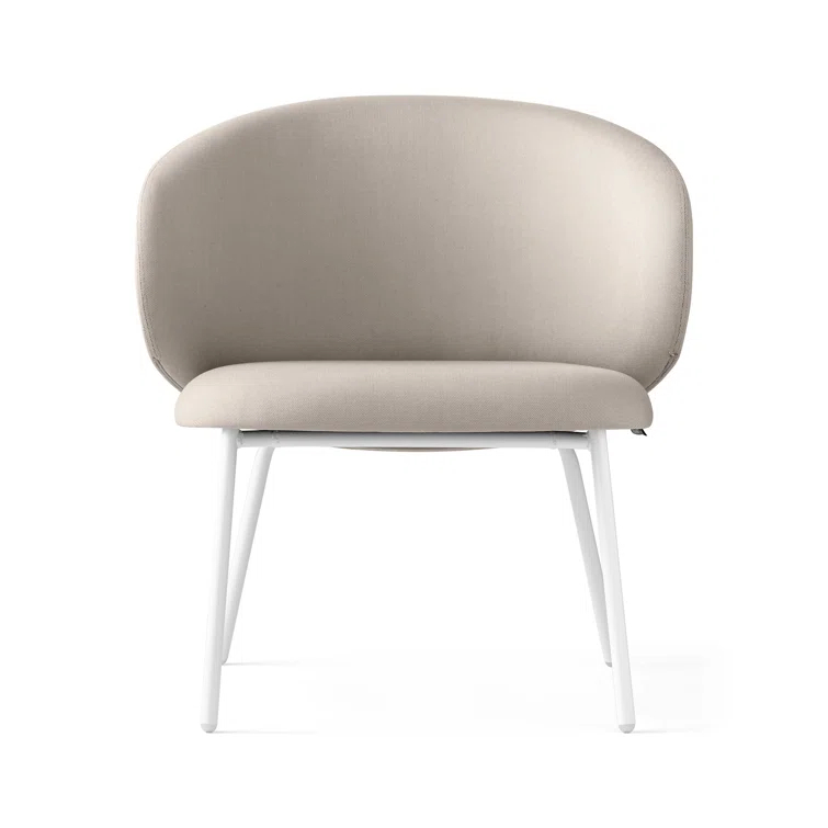 Tuka Upholstered Outdoor Lounge Chair with Metal Frame