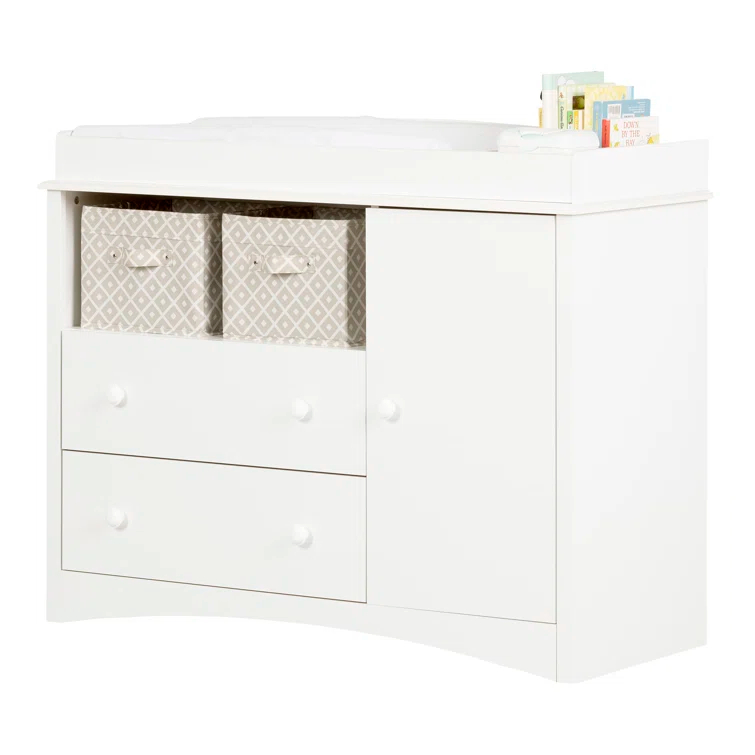 Peek-a-boo Changing Table Dresser