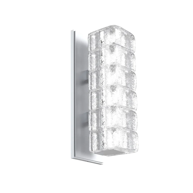 Asscher Aluminum LED Armed Sconce