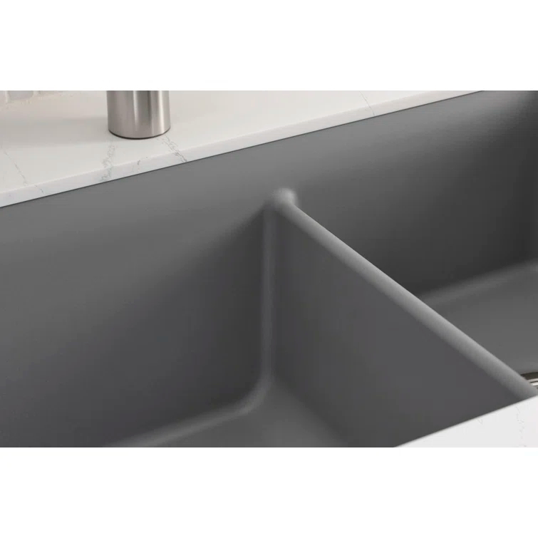 Cairn® 34" L x 18" W Double Basin Undermount with Accessories