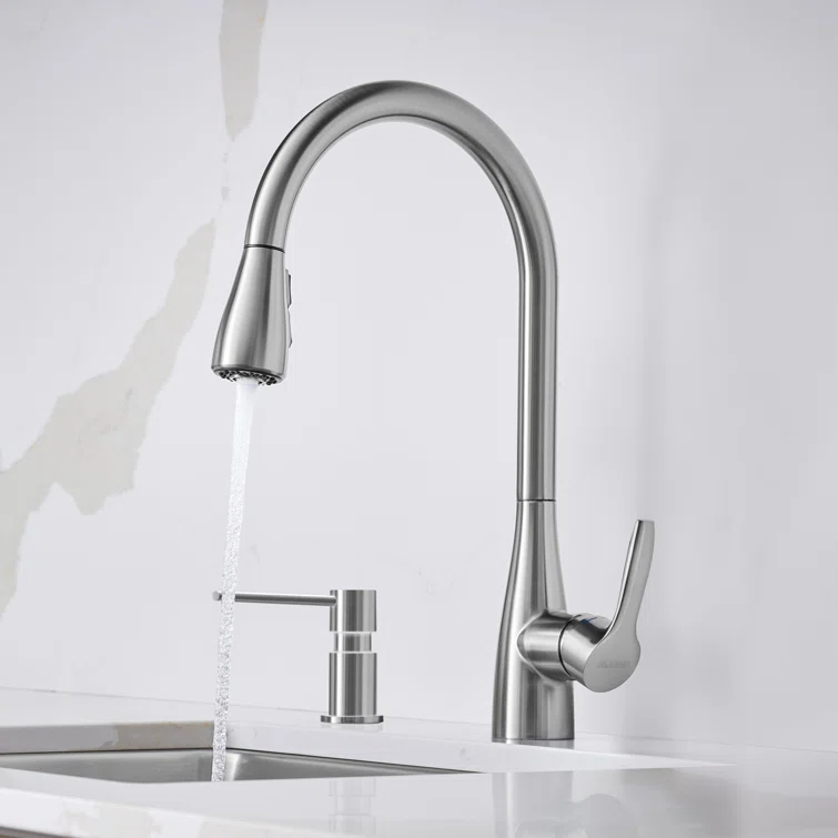 Atura Pull Down Dual Spray Kitchen Faucet