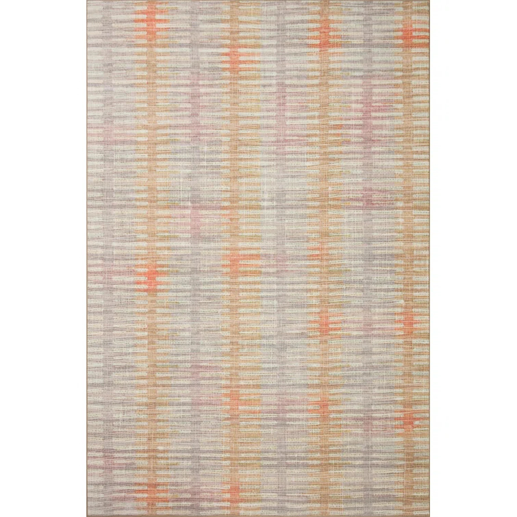 Pisolino Performance Antique Ivory/Orange Indoor/Outdoor Rug