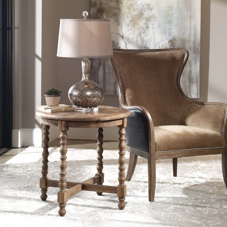 Jacob Solid Wood End Table
